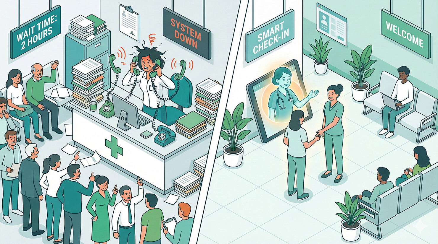 How to Build an AI Receptionist for Clinics to Automate Intake
